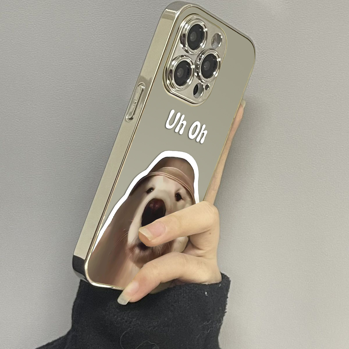 opporeno12镜面个性手机壳