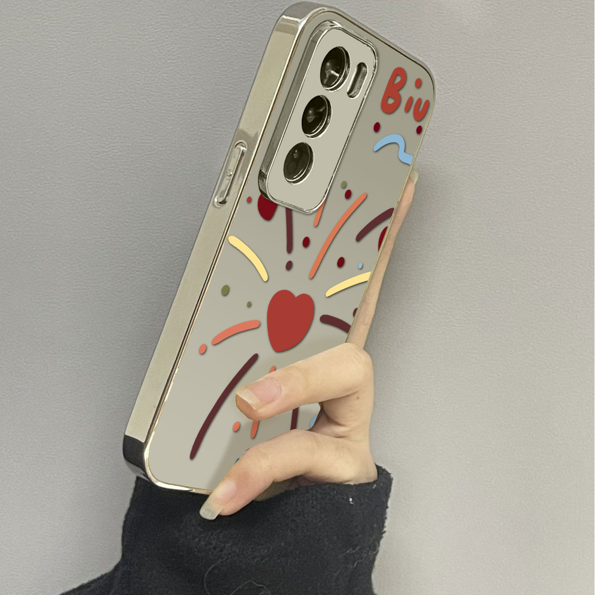 opporeno12镜面时尚手机壳