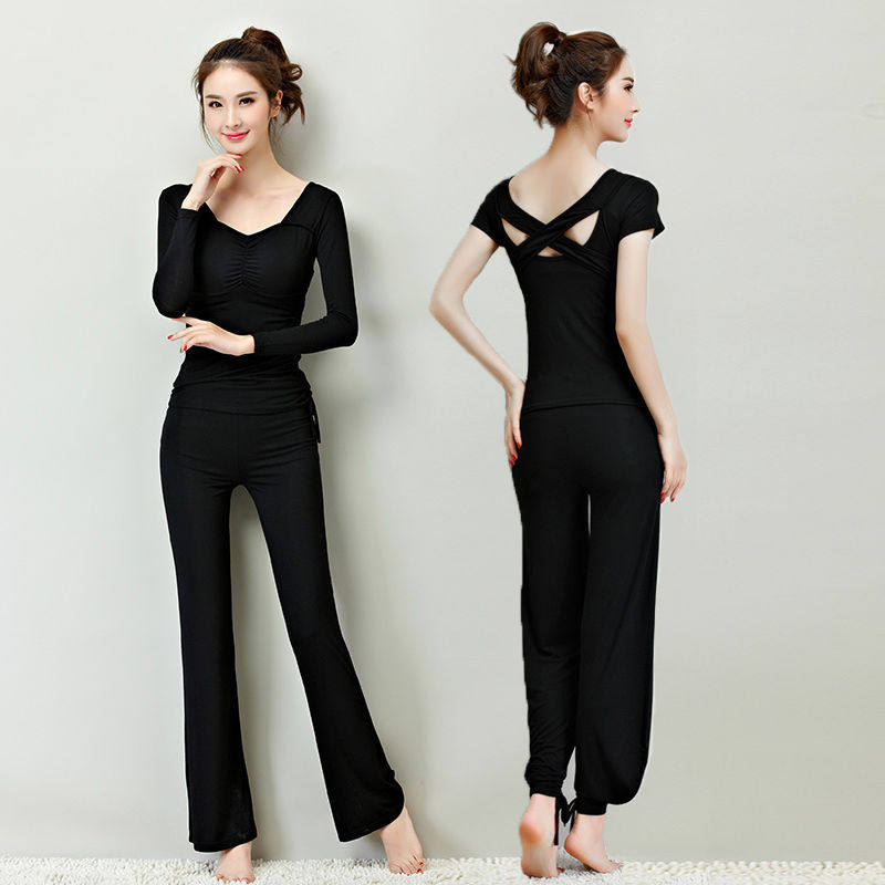 莫代尔套装秋冬初学者瑜伽服专业