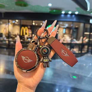 适用宝马mini钥匙套女cooper金属countryman汽车clubman迷你壳扣