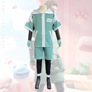 和平精英SS21赛季服儿童巡查员战斗服身法特训套装衣服老六COS服