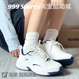 关晓彤同款 跑步鞋 2025冬季 轻便软弹复古运动鞋 新款 安踏ACE老爹鞋