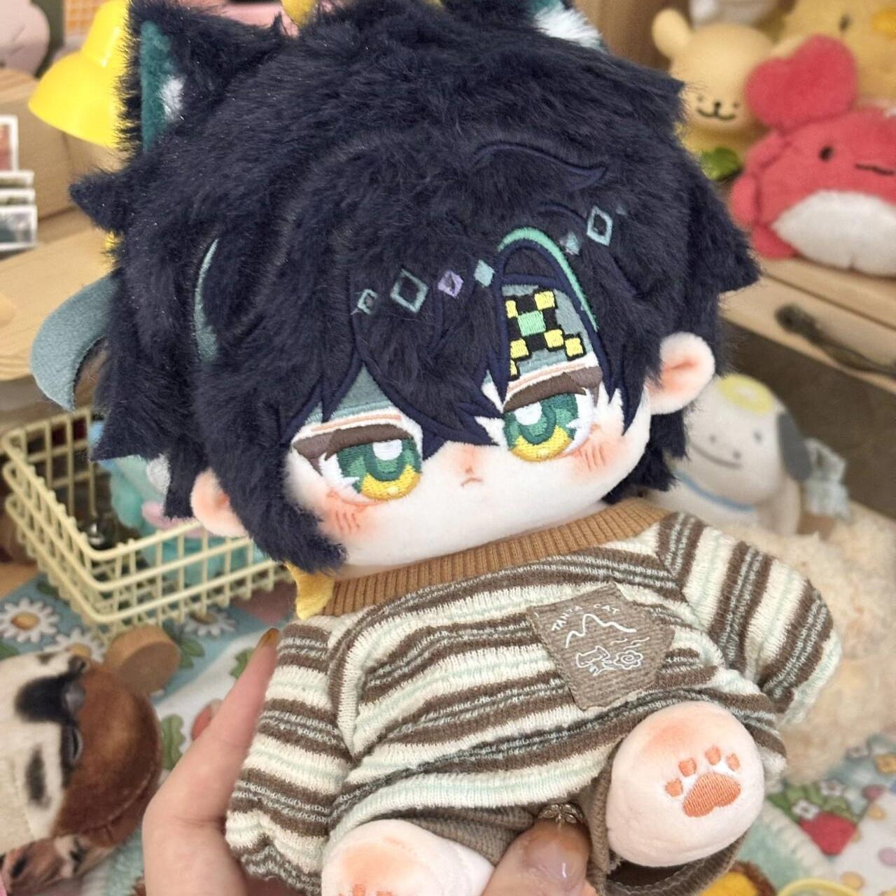 原神属性基尼奇棉花娃娃20cm可爱正版游戏周边公仔生日礼物送女生