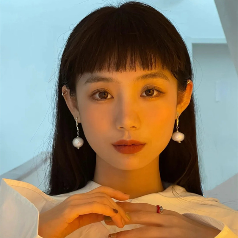 眉上刘海假发女自然隐形漫画空气刘海前额修饰脸型短齐留海假发片