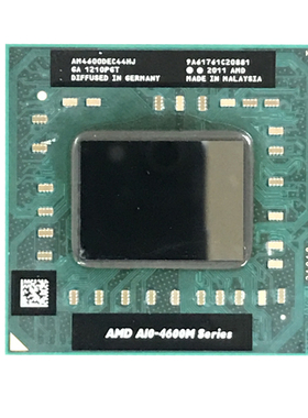 AMD A4 4300 A6 4400 A8 4500 A10 4600 笔记本CPU 处理器 正式版