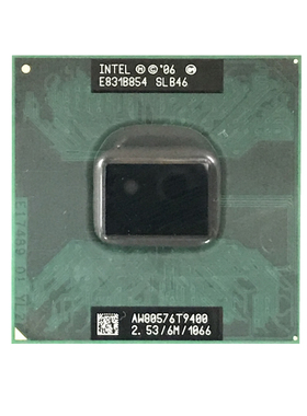 英特尔酷睿2 T9400 T9550 T9600 T9800 T9900 笔记本CPU 正式版