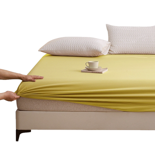 加厚纯棉全棉比老粗布软且细腻加高30cm全包床垫套床笠单件定订制