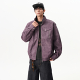 25秋新款美式重磅座山蟒夹克男女1308JK2681P70，男装皮衣，星座1308