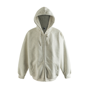 400G刷毛 光板卫衣开衫落肩大版双拉头 深度库存直播 特P45,男装卫衣,星座1308