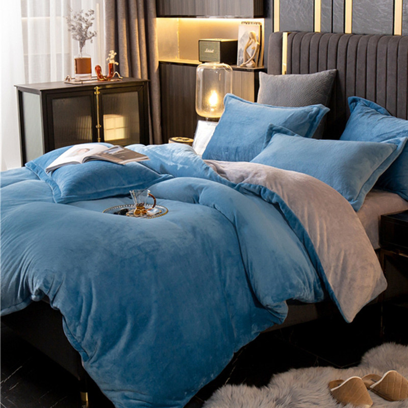 被子秋冬被带被套可拆洗冬季蓝色被子被罩两件套学生宿舍加厚保暖,床上用品,化纤被,淘宝优惠券,粉丝福利购,淘宝优惠卷