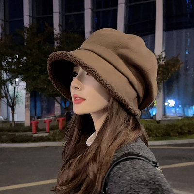 显脸小大头围帽子女秋冬20