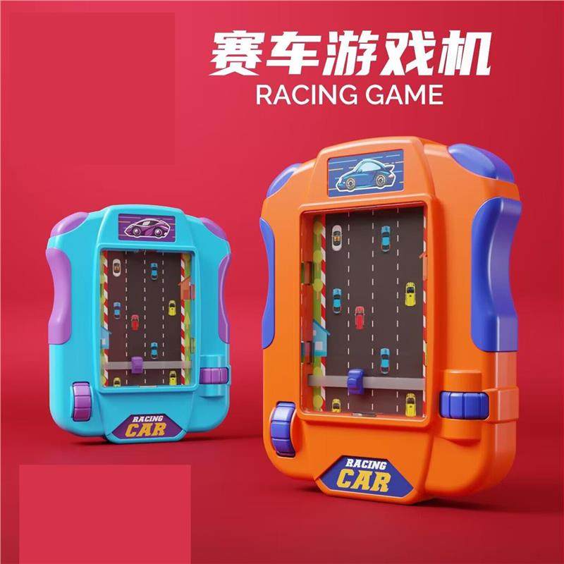 儿童赛车闯关大冒险掌上游戏机电子精灵宠物模拟开小汽车益智玩具