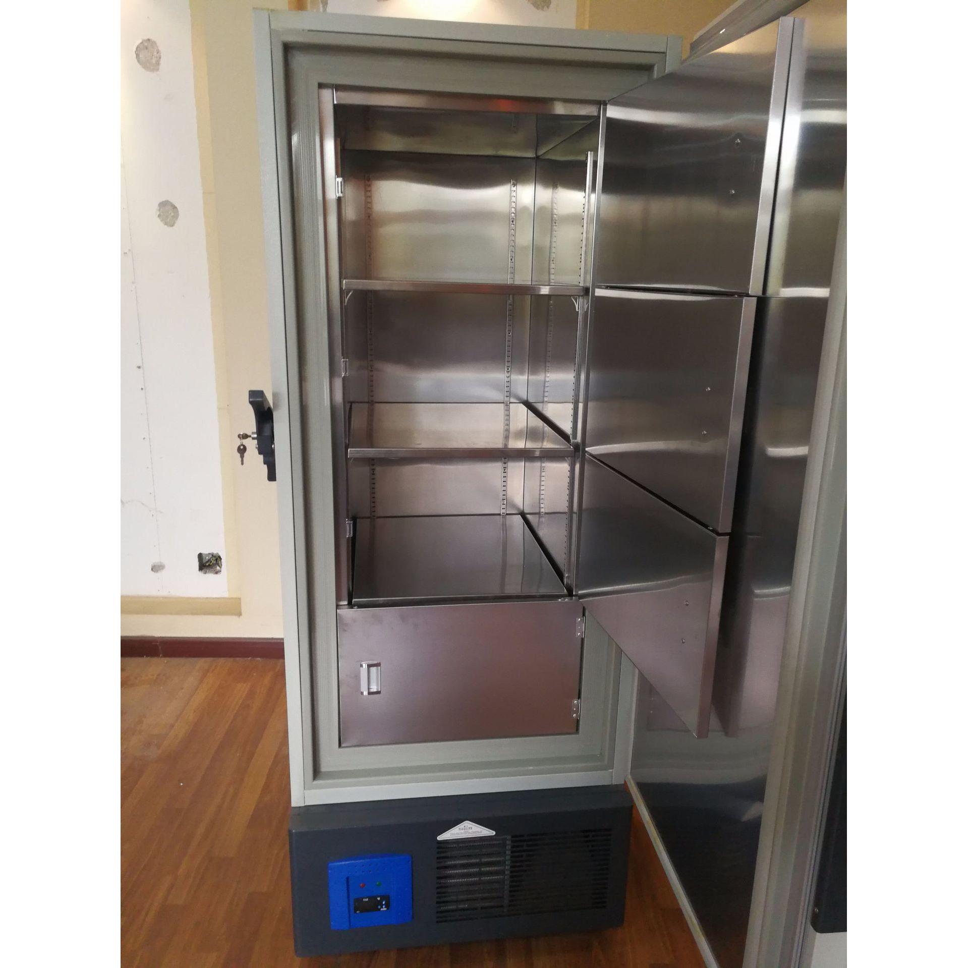 捷盛dw-158l深冷柜 超低温保存箱 商用立式冷冻冷藏冰箱冰柜