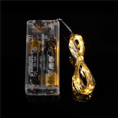 圣诞节装饰黄光铜线灯