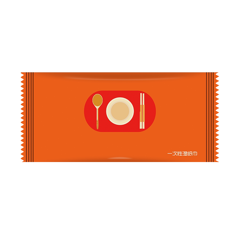 500片一次性logo广告定做湿巾