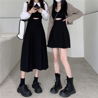 显瘦西装半身裙女春秋梨型身材