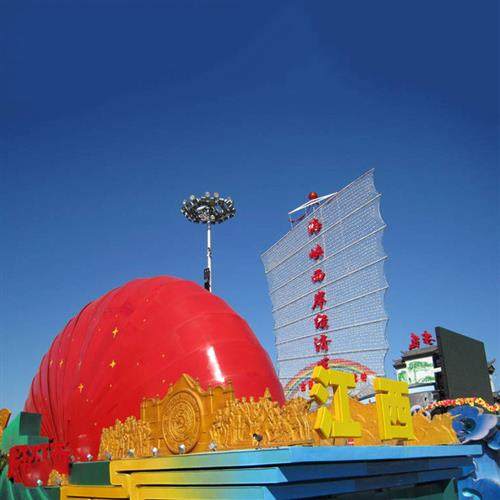 新款彩车制作商场开业庆典游行彩车游乐场巡游花车厂家来图制作