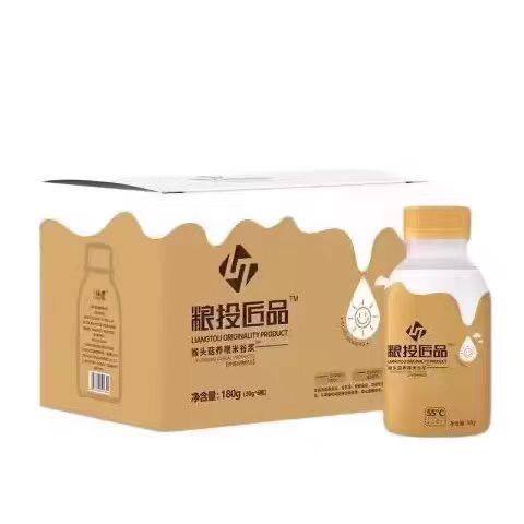 粮投匠品猴头菇养喂米谷浆6瓶/盒正品dy2