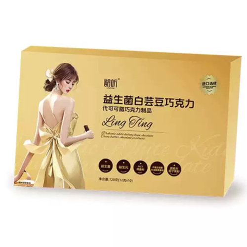 龄听益生菌白芸豆巧克力代可可脂