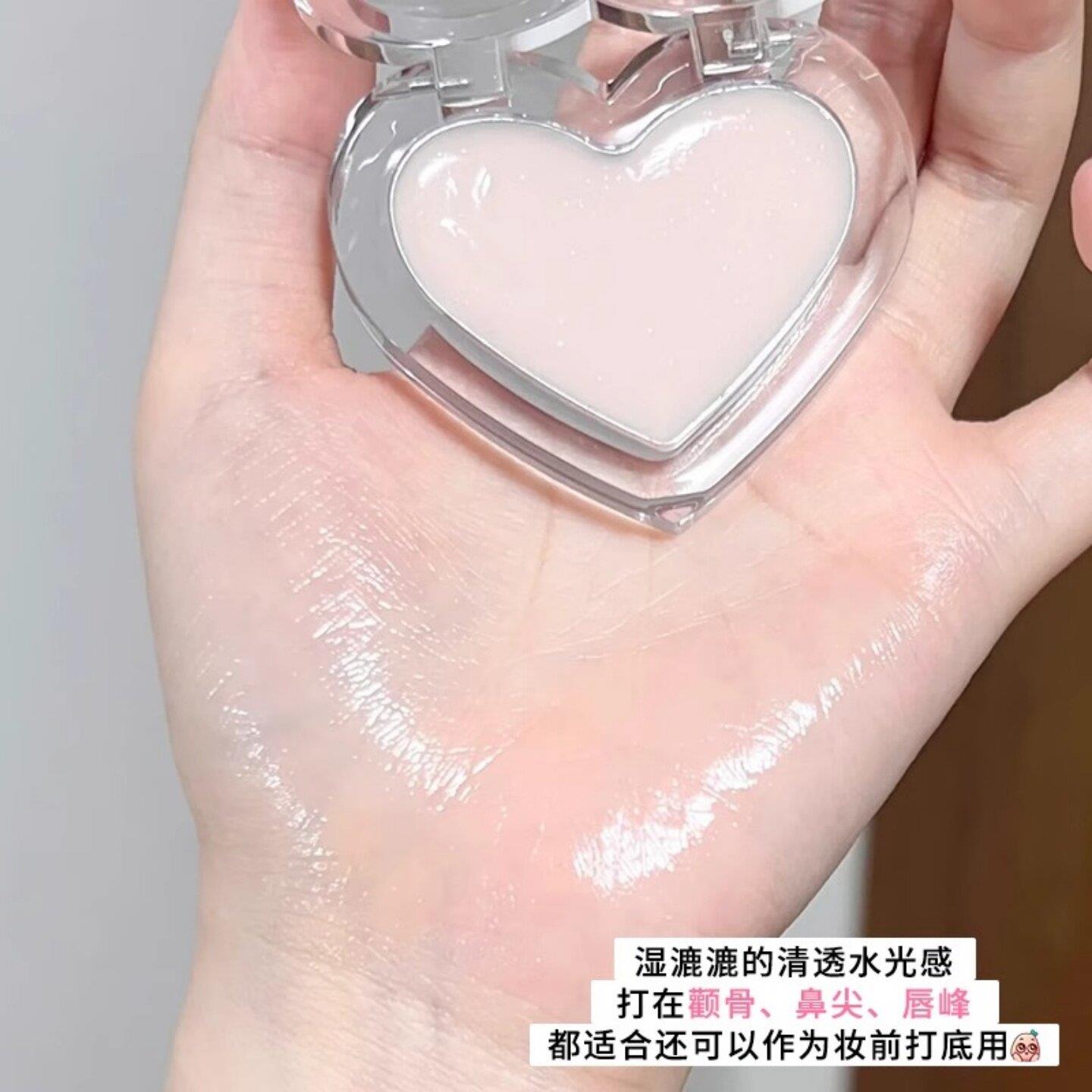 韩女水光JAJ肌光ET~网肌红爆款水腮红膏自然水光脸G部提亮高光
