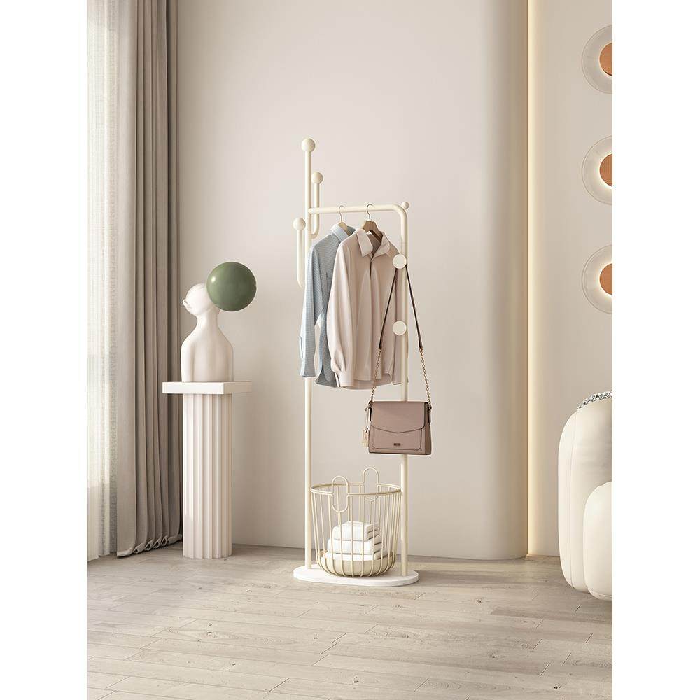 德国衣架落地卧室奶油风格衣架家居方便豪华高端实用好看的衣架