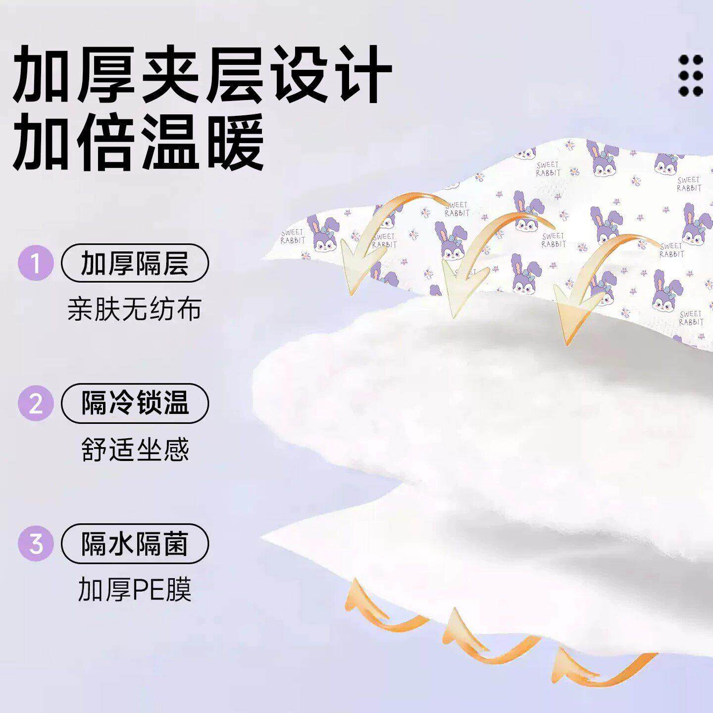【隔脏马立桶EWS垫】一次性坐垫旅行独产包用装全覆盖妇酒店专G