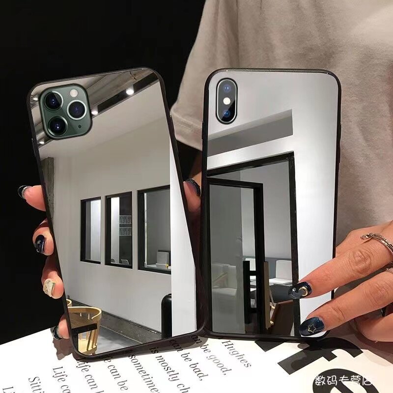 创意补妆镜面镜子潮适用华为畅想30e/20e女款卡通play5活力版4t/x20se