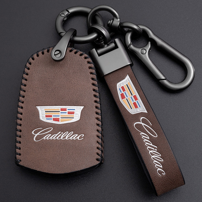 凯迪拉克xt5xt4xt6真皮钥匙套