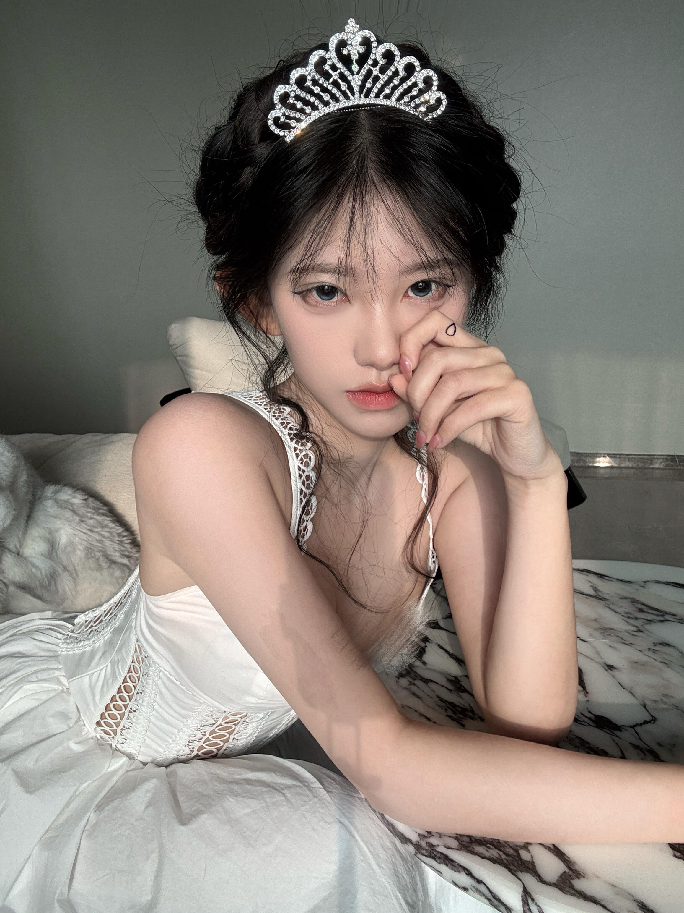 女生头箍王冠发饰发饰生日皇冠公主王冠配饰头饰小女孩发箍女儿童