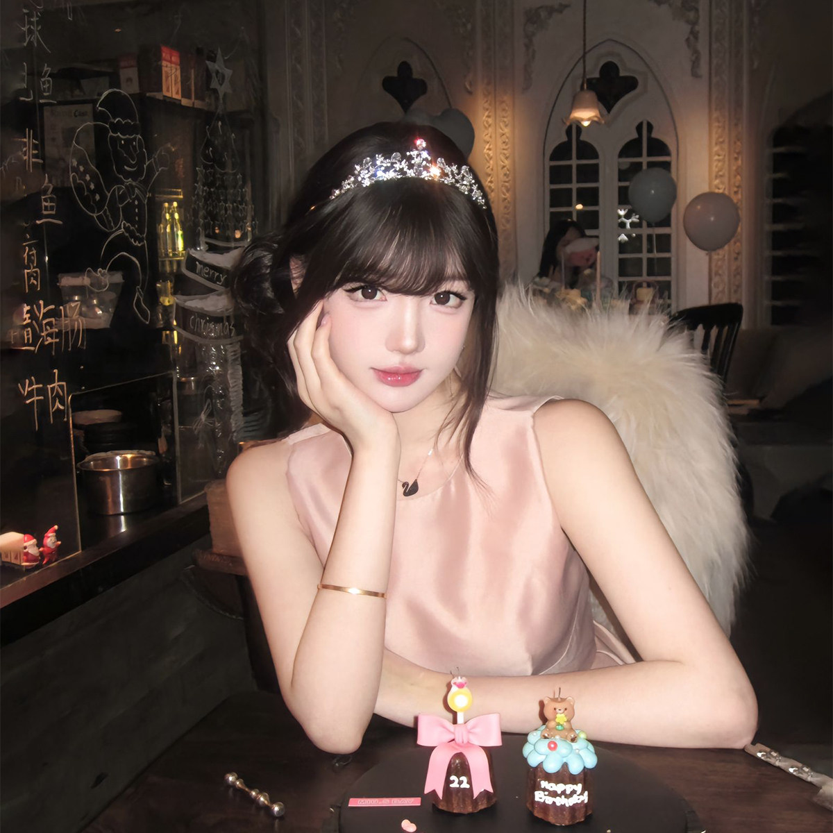 水钻小巧精致水晶公主皇冠头饰女十八岁生日新娘王冠女神高级感