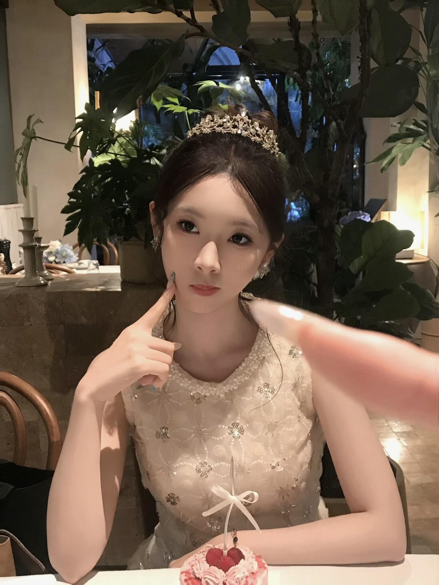 欧美清新格调银花枝锆石皇冠发箍王冠新娘伴娘婚礼生日婚纱配饰品