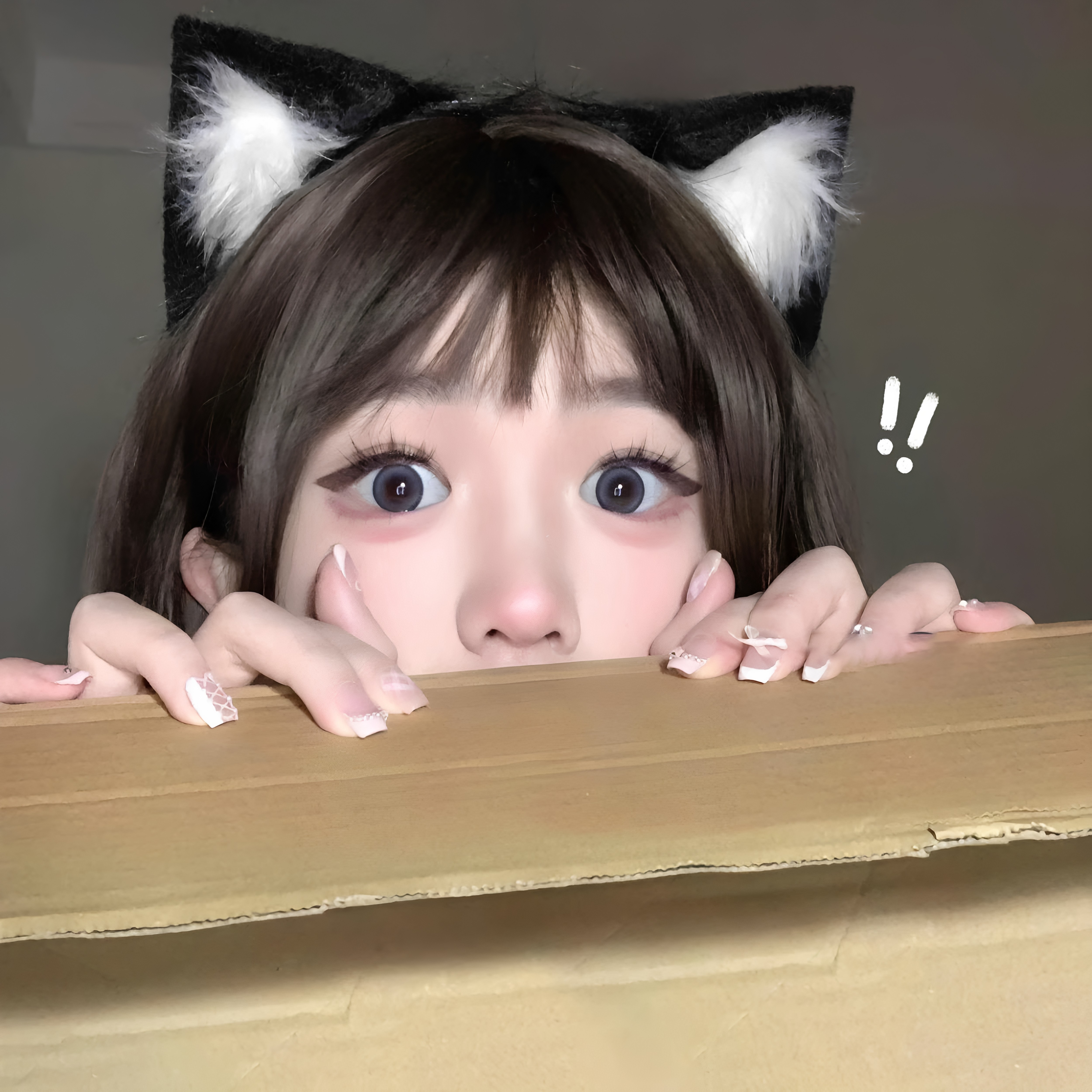 猫耳朵头饰发箍女生毛绒兽耳发夹cos可爱lolita猫咪头箍网红