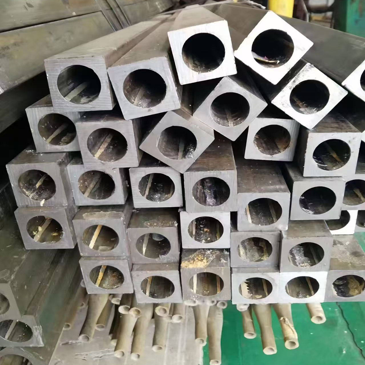 外方内圆外六边内圆齿轮钢六边形管异型管定制加工金属材料