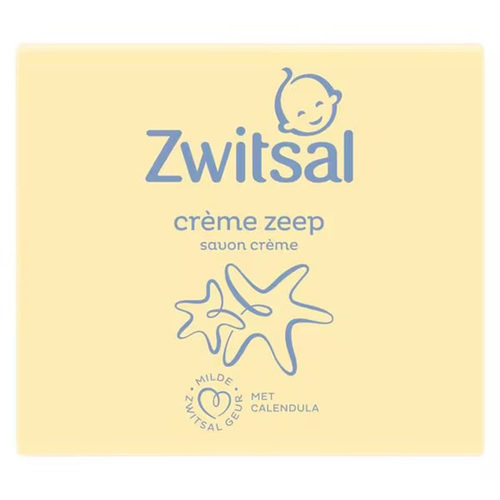 荷兰进口zwitsal婴幼儿肥皂洗手洗衣沐浴皂4粒360g