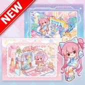 萌牙社离型本简约A4 B5胶带贴纸牙牙离型纸本新品 双面光手帐工具