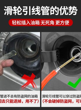 汽车油箱电动油泵抽油12v24AV抽油泵汽油柴油自吸泵带滑轮引线