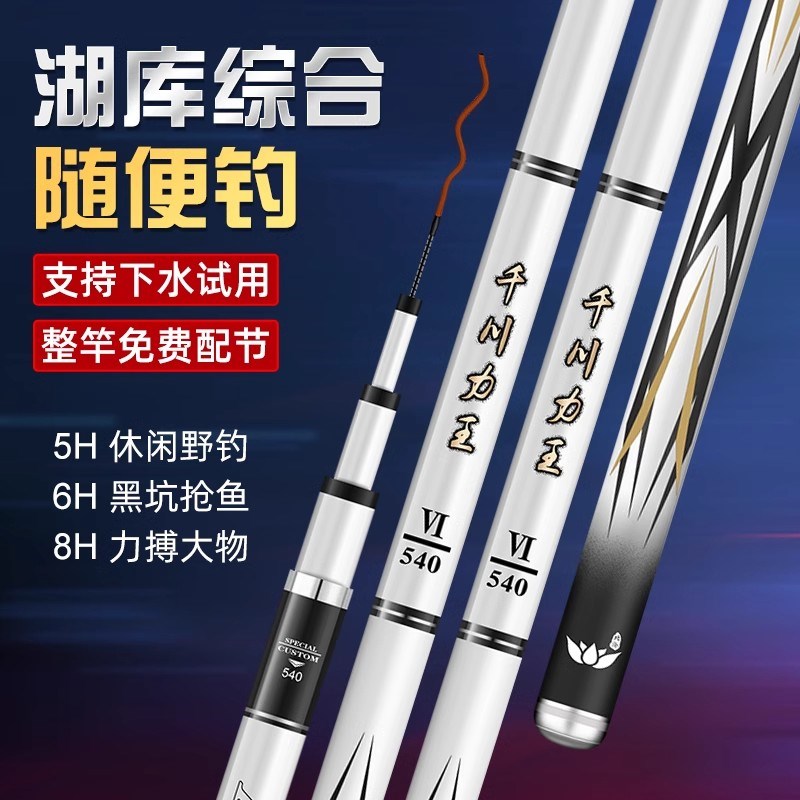 德国远投钓鱼竿手杆超轻超硬19调碳素鲤鱼鲫鱼竿台钓竿大物杆渔具