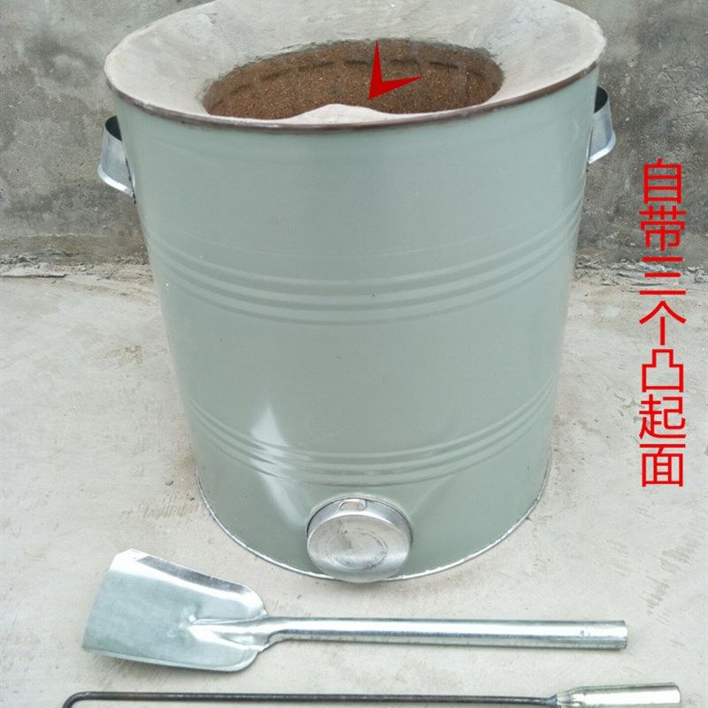 节能烧煤块煤碳养炭火商用煤球炉加厚老式大号鼓风机焦炭柴火炉子