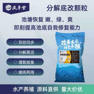 现货底居安分解底改颗粒水产养殖鱼虾蟹池塘净水活化底泥降氨氮