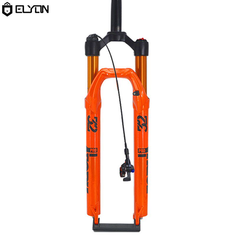 山地自行车直管开口 前叉 q无阻尼 线控27.5 /29寸气叉  120mm行