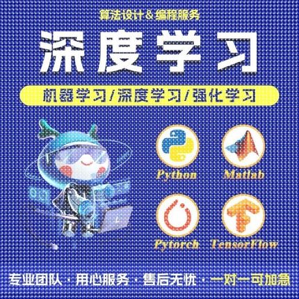 python代编程深度学习机器学习算法代做跑代码指导编写调试跑通