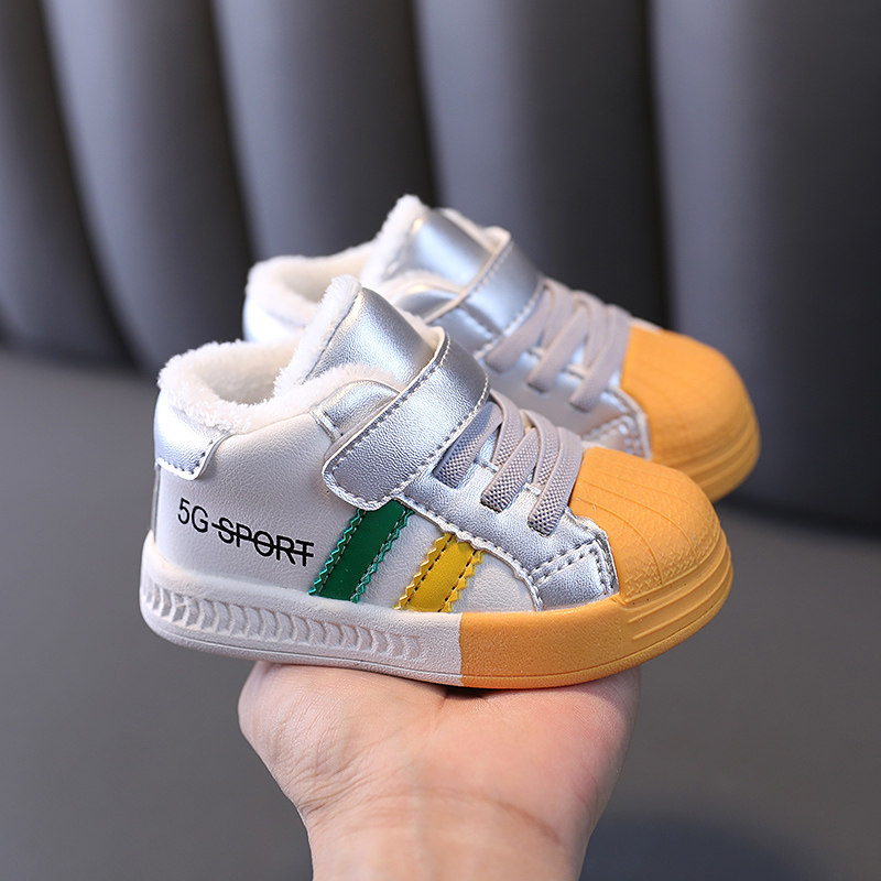 宝宝秋冬鞋子新款0-1-3岁加绒软底皮面婴幼儿学步鞋女宝小板鞋潮2,童鞋/婴儿鞋/亲子鞋,学步鞋,淘宝优惠券,粉丝福利购,淘宝优惠卷