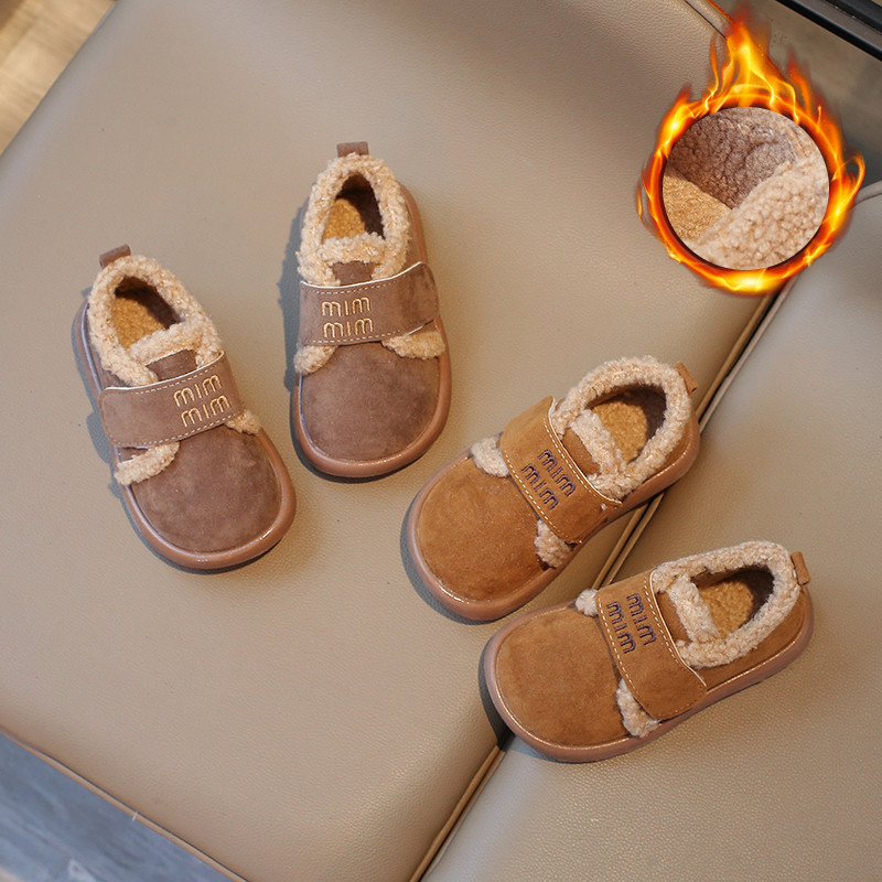 男童冬季加绒皮鞋2025新款儿童软底保暖棉鞋女童勃肯鞋豆豆鞋小童,童鞋/婴儿鞋/亲子鞋,学步鞋,淘宝优惠券,粉丝福利购,淘宝优惠卷