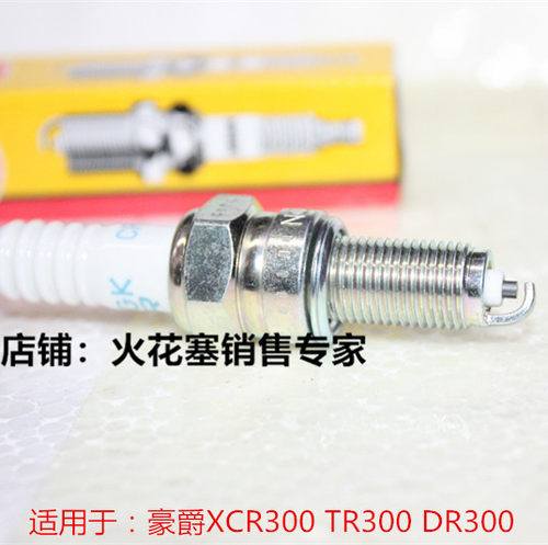 豪爵TR300DR300XCRNGK火花塞