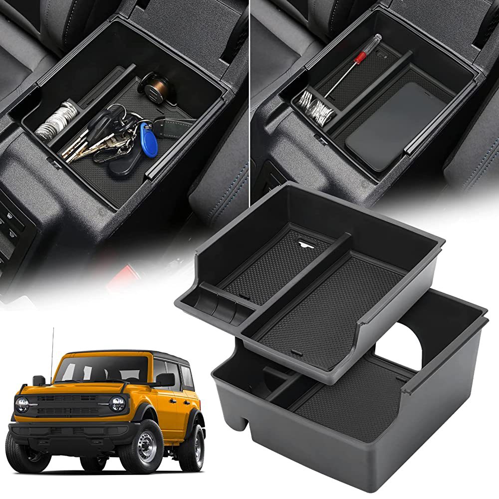 适用于2021+烈马内饰改装收纳盒