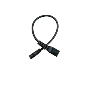 滑板车充电转换接头 DC5521母座转品字头 充电器输出转接线