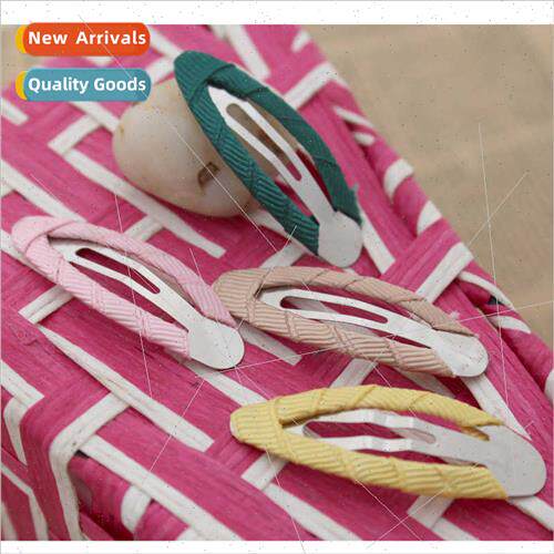 Hair accessories diy threaded band wrap hair clips bb clip c
