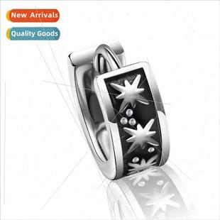 wind metal personaly creative squar Korean earrings simple