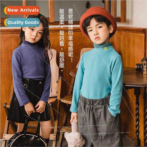 New children men women babies fall winter double neck bottom