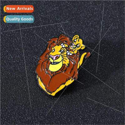 Europe animation film  around on King cartoon brooch student